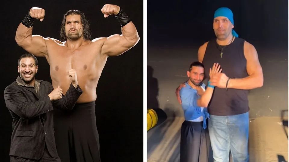 WATCH: Orry claims himself to be 'Sorry' in front of the Great Khali 