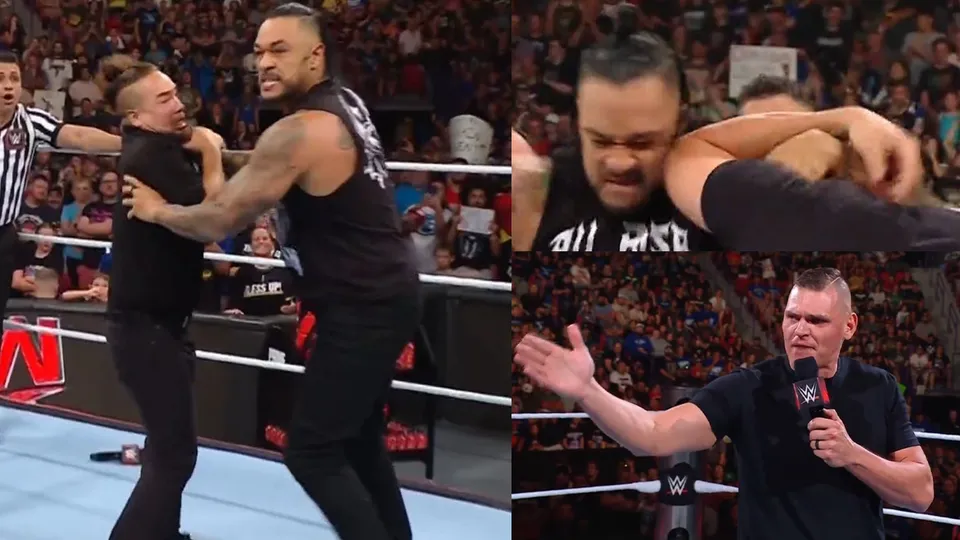 Brawl breaks out between Gunther and Damian Priest after Ring General calls Judgement Day 'Street Trash' on WWE Raw