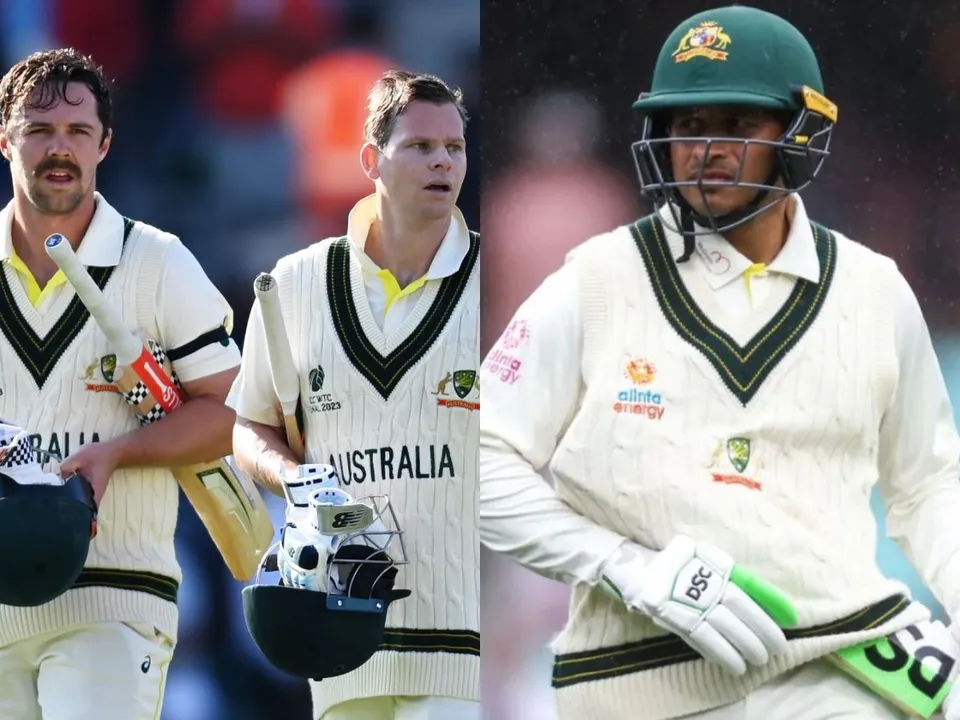 Travis Head, Steve Smith and Usman Khawaja (Source: Cricket Australia)