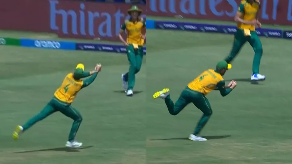 WATCH: Aiden Markram's brilliant catch in last over helps South Africa beat England in T20 World Cup 2024