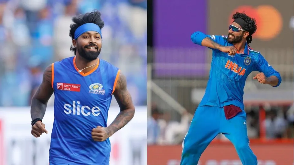 Hardik Pandya & Ravindra Jadeja (Source: X)