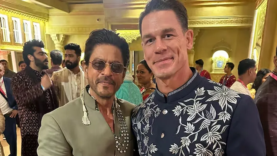 WATCH: John Cena opens up on his meeting with Shah Rukh Khan during Anant Ambani's wedding in India