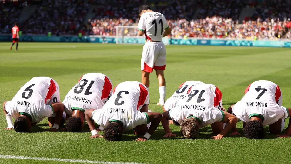 Football: Following an overwhelming 6-0 victory against Egypt on Thursday to earn bronze at the Paris Olympics, Morocco's ascent as a serious force in men's soccer continued on Tuesday with the country's first Olympic medal