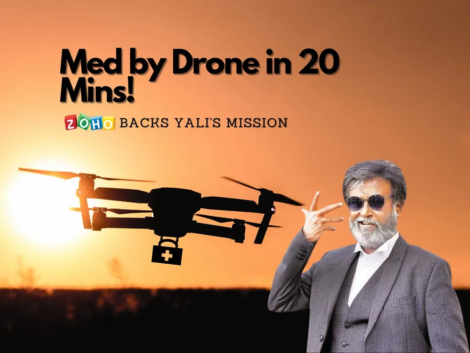 Med by Drone in 20 Mins