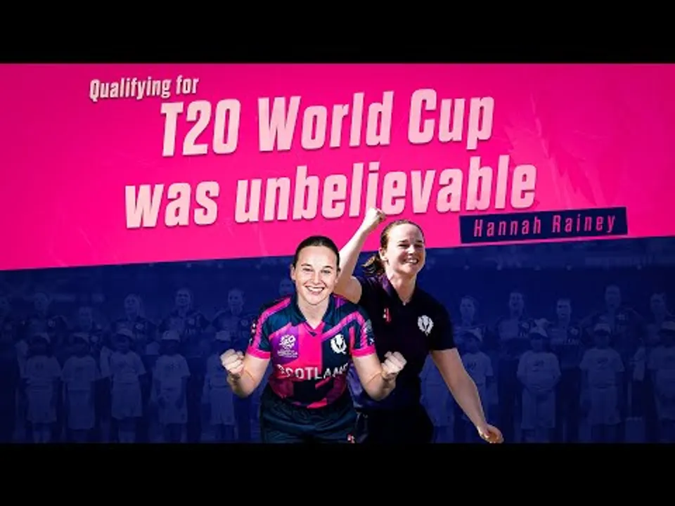Qualifying for T20 World Cup was unbelievable: Hannah Rainey | Interview | #T20WorldCup