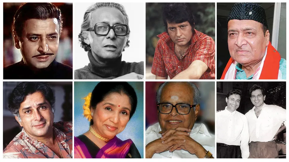 Pran, Mrinal Sen, Manoj Kumar, Bhupen Hazarika, Shashi Kapoor, Asha Bhosle, K Bala Chander, D. Ramanaidu, Dev Anand, Dilip Kumar, Gulzar, .jpg