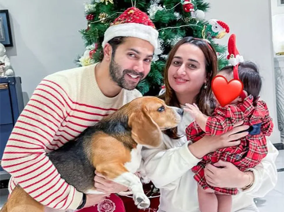 Varun Dhawan, Natasha share first family picture with daughter Lara on  Christmas 2024