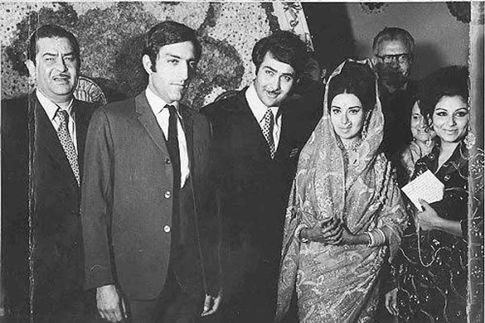 Randhir Kapoor And Babita