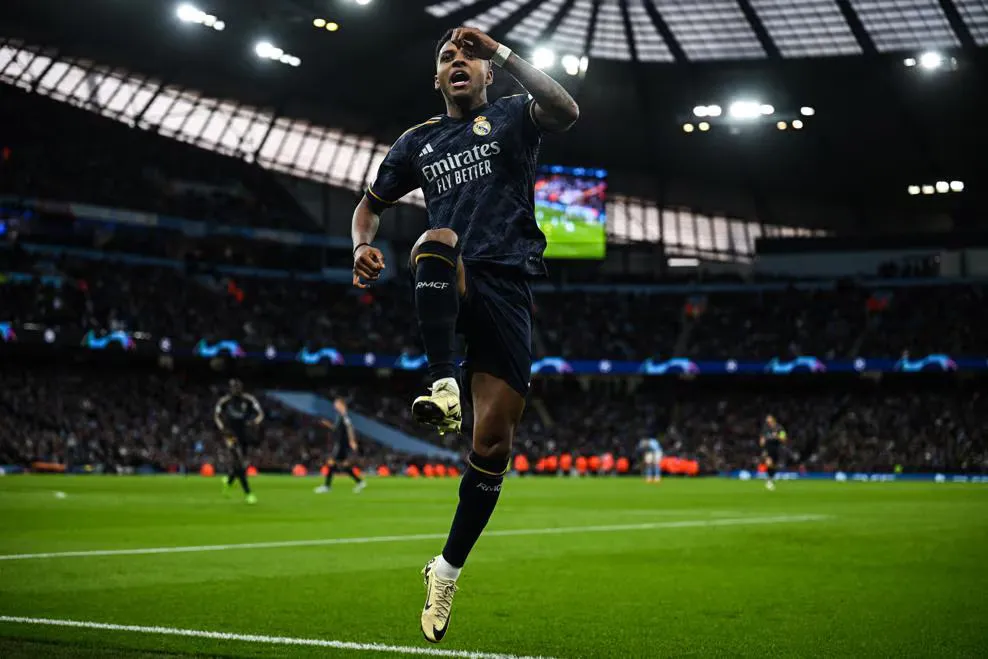 Rodrygo scored the first goal in the Man City vs Real Madrid UCL QF second leg match | sportzpoint.com
