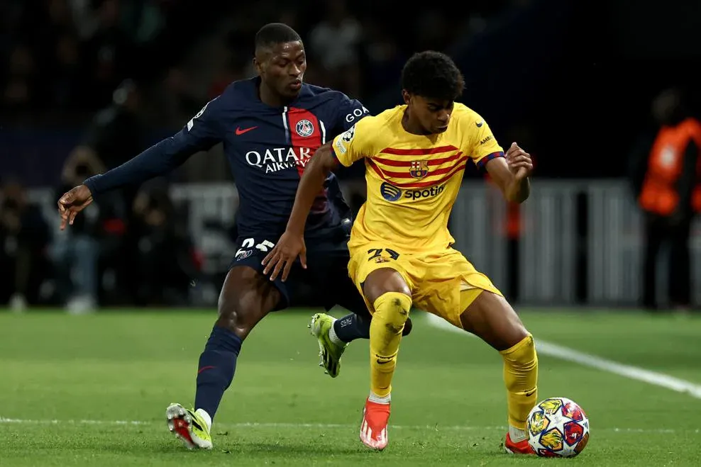 Lamine Yamal: PSG vs Barcelona UCL Quarter-final | sportzpoint.com