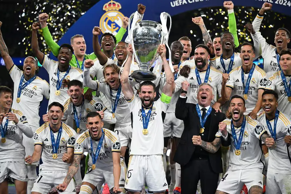 Real Madrid are the 15-time Champions League winners - sportzpoint.com