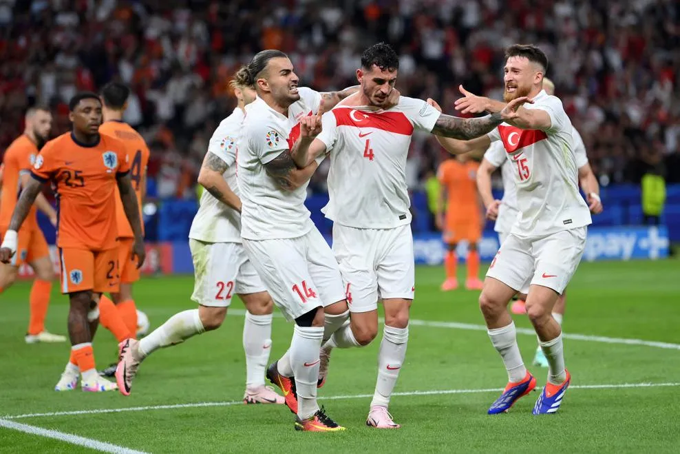 Netherlands vs Turkey UEFA Euro 2024 Quarter-Final Live Updates - Akaydin scored the first goal for Turkey - sportzpoint.com