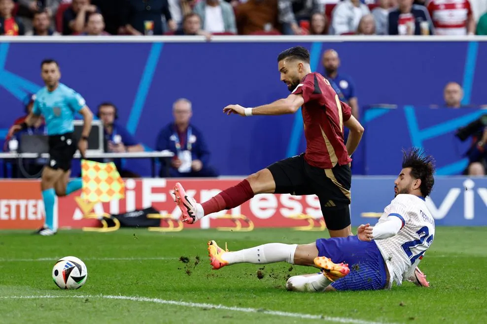 France vs Belgium UEFA Euro 2024 Round of 16 LIVE Updates | Hernandez's challenge saves France - sportzpoint.com