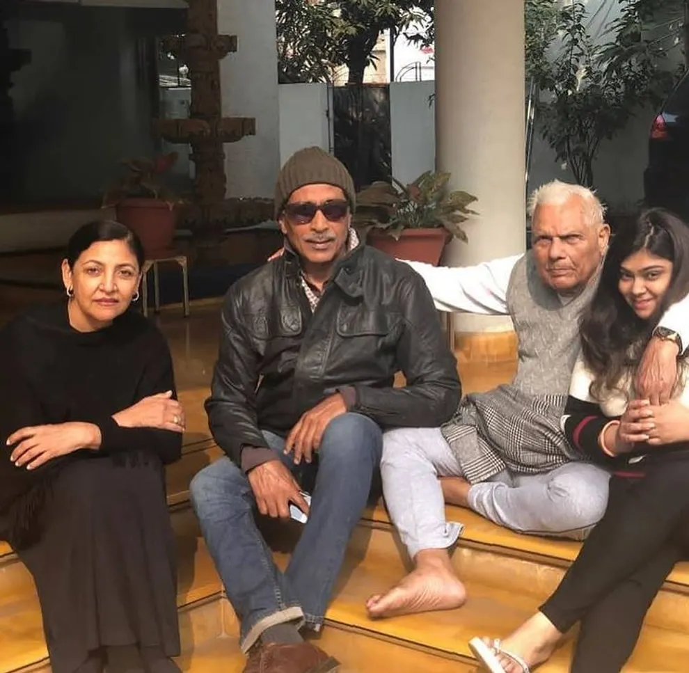 Deepti Naval and Prakash Jha
