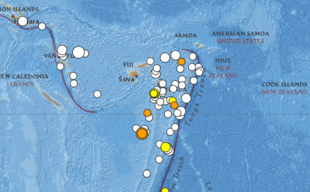 Strong 6.8 earthquake strikes off Fiji: USGS quake monitor