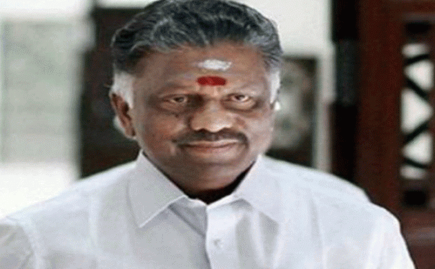 Who is  AIADMK leader O Panneerselvam