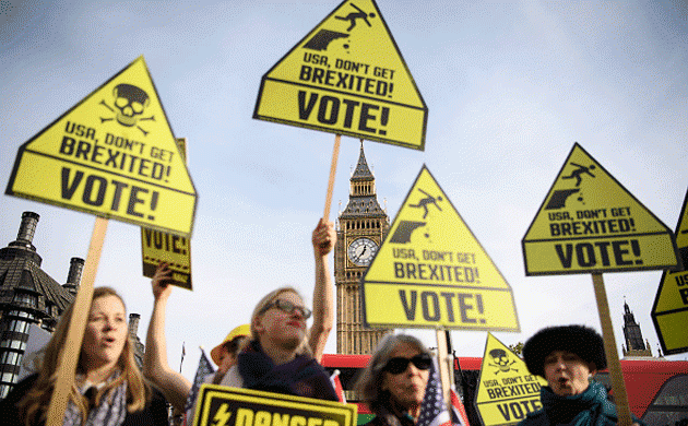 â€˜Avoid getting Brexitedâ€™, UK campaigners appeal US voters