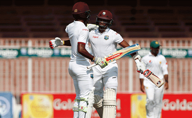 Opener Brathwaite achieves amazing feat; remains unbeaten in both innings