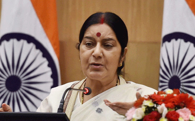 Sushma Swaraj directs Indian Embassy in Saudi Arabia to help arrested national