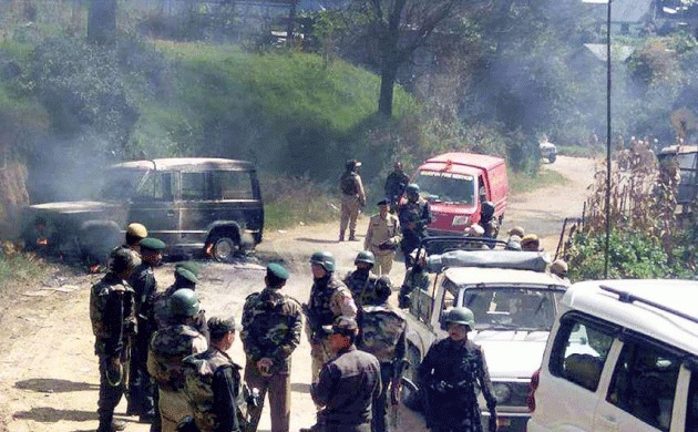 United Naga Council supporters attempt march into Deputy Commissionerâ€™s office, 11 injured during protest 