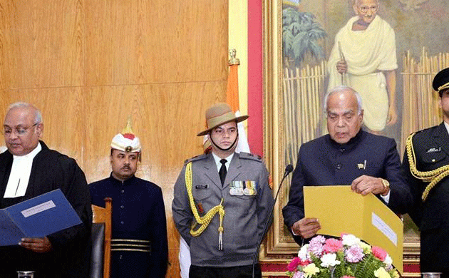 Banwarilal Purohit sworn in as Meghalaya Governor in-charge