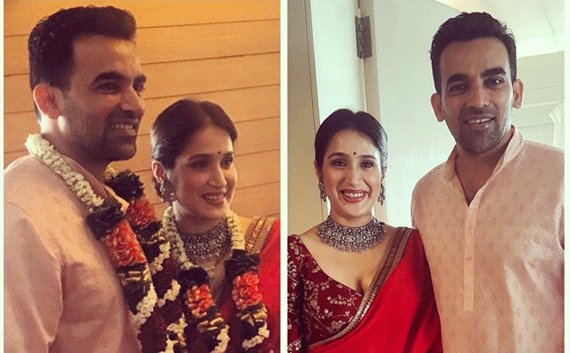 Sagarika Ghatge, Zaheer Khan tie knot at private ceremony in Mumbai  (see pics)