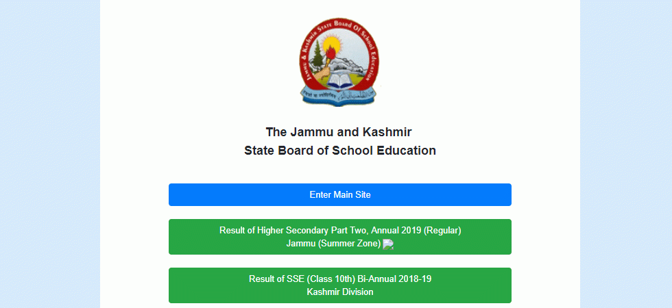 JKBOSE 12th Result 2019 for Jammu Zone ANNOUNCED at jkboseresults.net and jkbose.ac.in