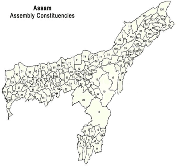 Govt. Plans to redraw Assam constituency borders